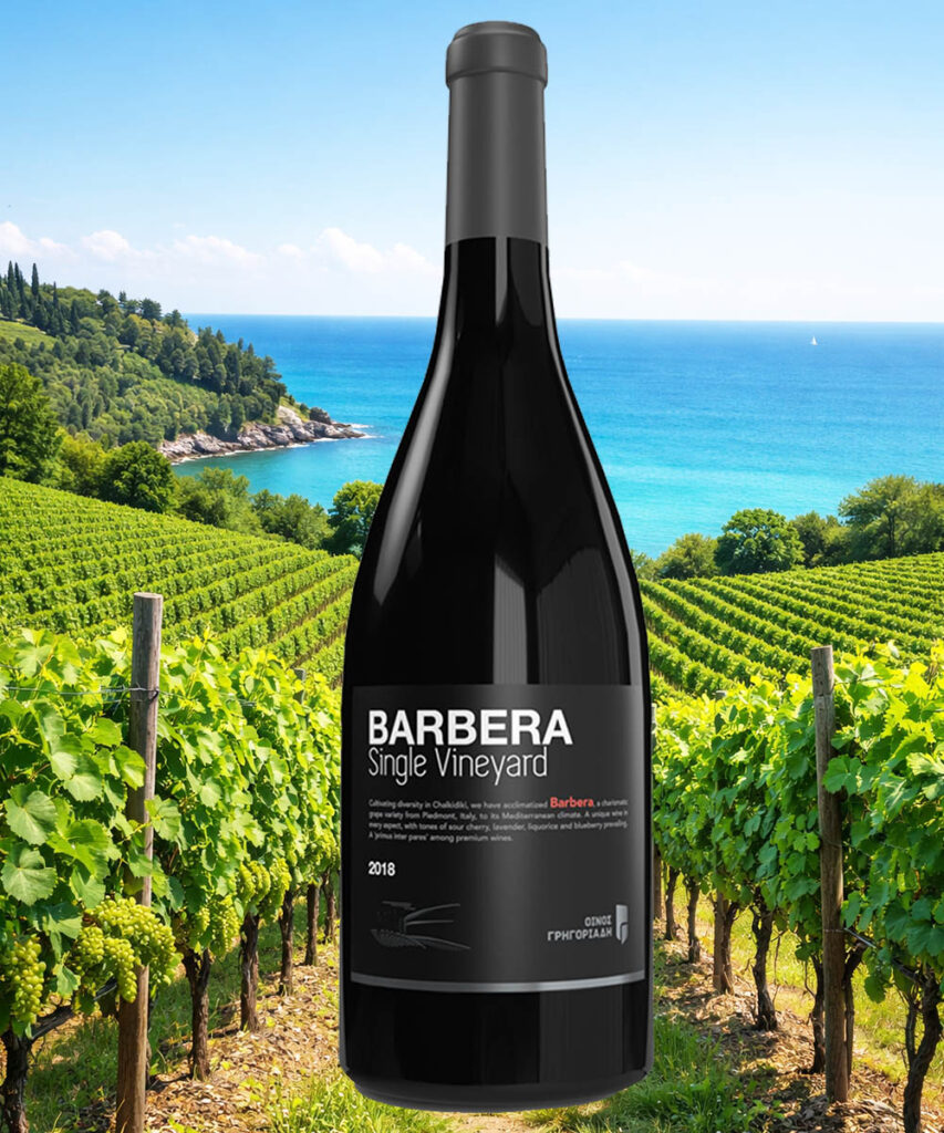 Barbera, 0,75L. Oinos Grigoriadi