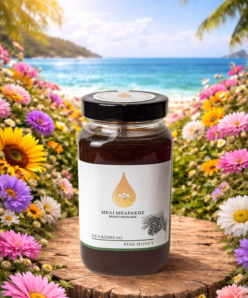 Мед «Сосна» 450г ΜΕΛΙ ΜΠΑΡΑΚΗΣ