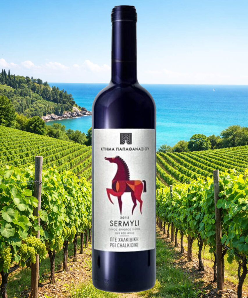 Sermyli dry red 0.75л KTHMA ΠΑΠΑΘΑΝΑΣΙΟΥ